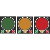 Traffic Light-Type Thermal Indicators