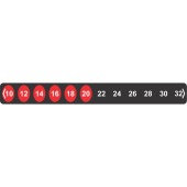 Room Temperature Strips with 12 levels