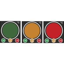 Traffic Light-Type Thermal Indicators