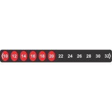 Room Temperature Strips with 12 levels