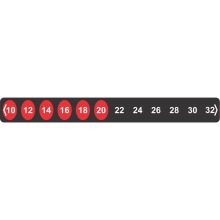 Room Temperature Strips with 12 levels