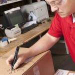 DURA-INK 20 Visszahúzható, kerek heggyel rendelkező állandó marker