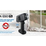 SciAps X-550 Pb hordozható XRF analizátor ólomtartalmú festékekhez
