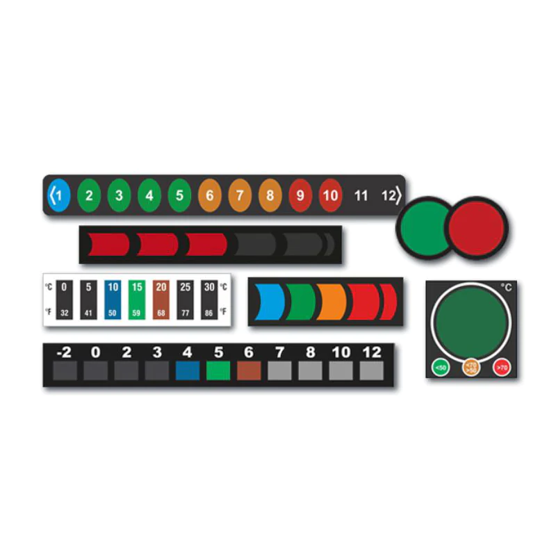 Reverzibilis hőcímkék